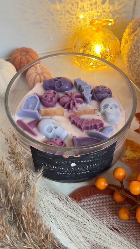 Czar Nocy – Sojowa Świeca Halloweenowa